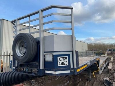 2003 Broshuis 4AOU-16-40 4 Axle Extendable Low Loader - 4