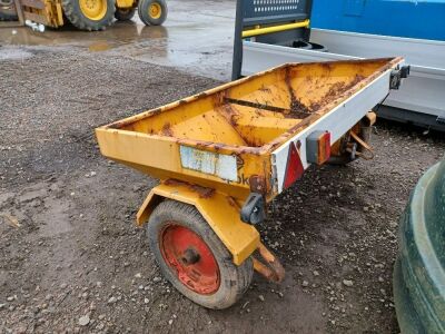 Single Axle Drawbar Salt Spreader - 2