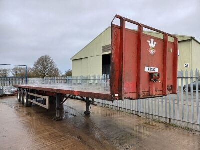 2007 SDC Triaxle Flat Trailer