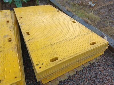 Qty of Zappmat Plastic Road Mats