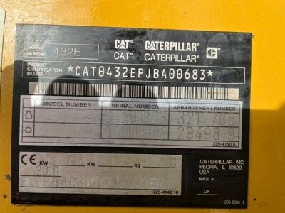 2010 CAT 432E 25th Anniversary Premier Edition Backhoe Loader - 13