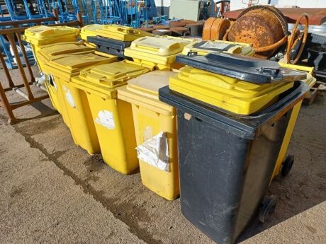 Quantity of Plastic Wheelie Bins