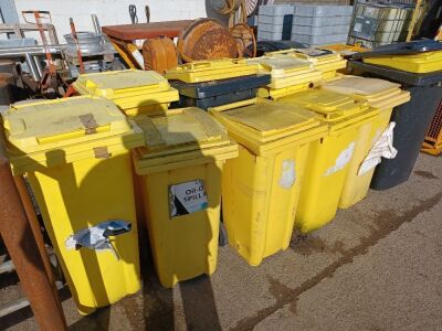 Quantity of Plastic Wheelie Bins - 3