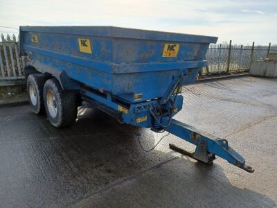 2011 NC 14 ton Tandem Axle Tipping Dump Trailer - 2