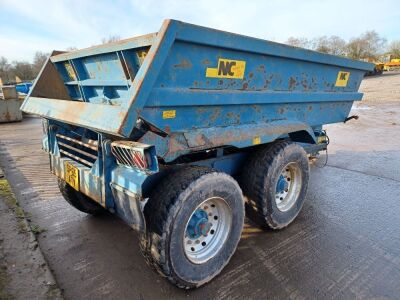 2011 NC 14 ton Tandem Axle Tipping Dump Trailer - 3