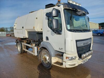 2015 DAF LF 220 Euro6 4x2 Road Sweeper