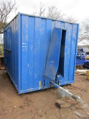 Groundhog Single Axle Welfare Trailer - c/w Stephill Generator, Toilet