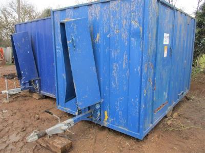 Groundhog Single Axle Welfare Trailer - c/w Stephill Generator, Toilet - 2