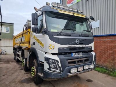 2015 Volvo FMX 420 8x4 Steel Body Tipper - 3