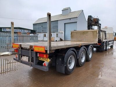 2009 Volvo FM480 6x2 Rear Lift Brick Crane Drawbar Rigid - 9