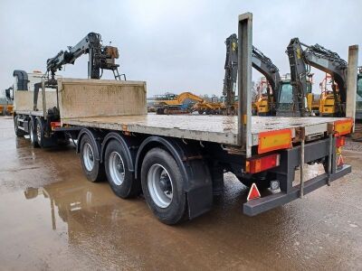 2009 Volvo FM480 6x2 Rear Lift Brick Crane Drawbar Rigid - 10