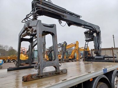 2009 Volvo FM480 6x2 Rear Lift Brick Crane Drawbar Rigid - 13
