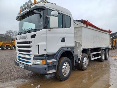 2012 Scania G420 8x4 Alloy Body Tipper