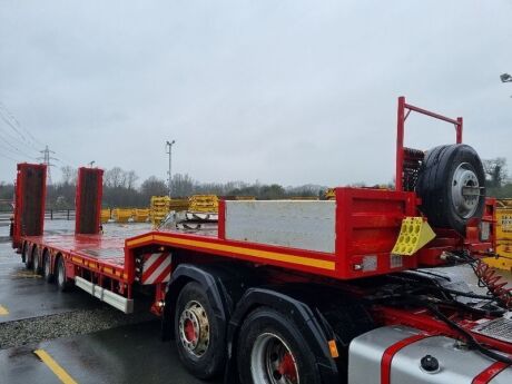 2017 Kassbohrer 4 Axle Extending Low Loader