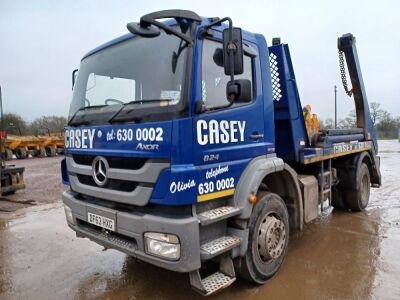 2013 Mercedes Axor 1824 4x2  Skip Loader