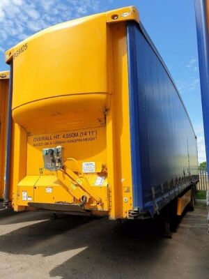 2004 SDC Triaxle Curtainside Trailer - 2