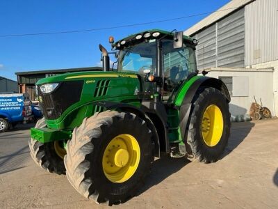 2017 John Deere 6195R Tractor