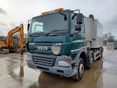 2006 DAF 85.430 Vallely 8x4 High Volume Jetvac Recycler with Kaiser Equipment