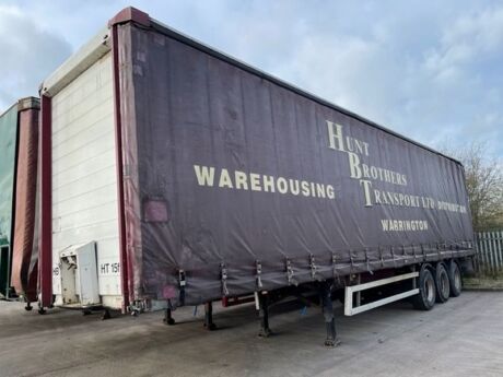 2003 Montracon Triaxle Curtainside Trailer