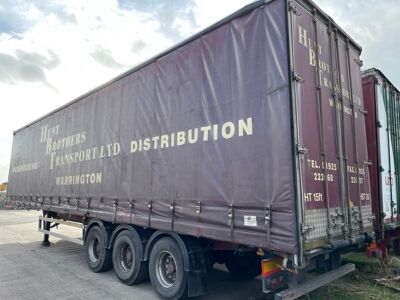 2003 Montracon Triaxle Curtainside Trailer - 2