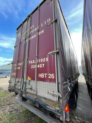 2003 Montracon Triaxle Curtainside Trailer - 3