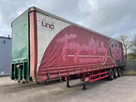 2007 M&G Triaxle Curtainside Trailer