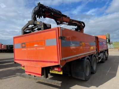Volvo FM380 8x4 Dropside Brick Crane Rigid - 3