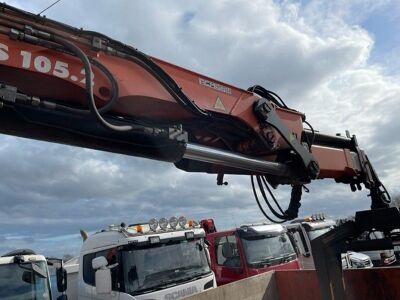 Volvo FM380 8x4 Dropside Brick Crane Rigid - 9