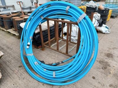 2 x Rolls of Plastic Water Pipe