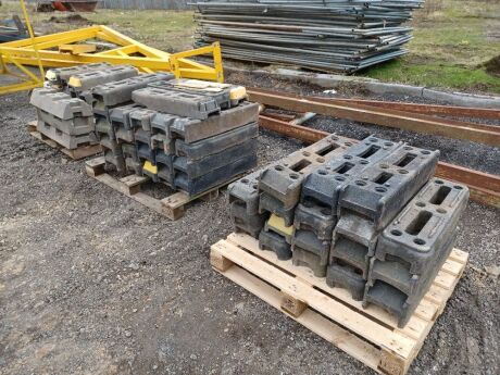 3 x Pallets of Fencing Feet