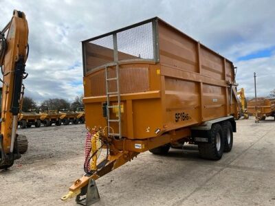 2020 Richard Western SF16HS Plus Tandem Axle 16 Ton, Drawbar Tipping Trailer