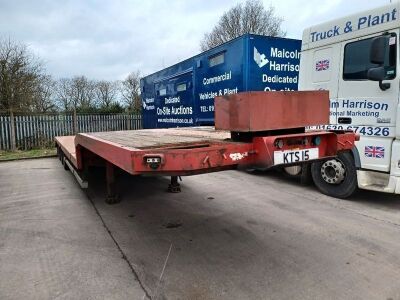 2003 Dennison Triaxle Extendable Low Loader