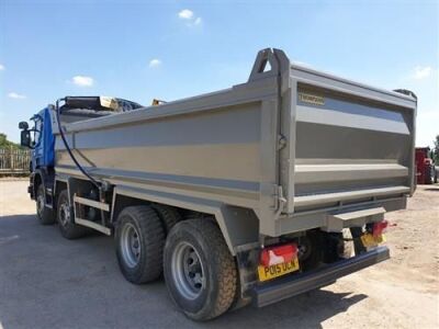 2015 Scania P410 Euro 6 Steel Body 8x4 Tipper - 9