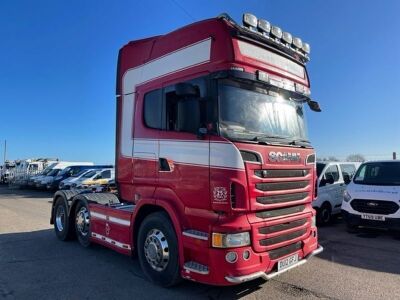 2012 Scania R480 6x2 Midlift Twin Steer Tractor Unit