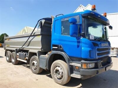 2015 Scania P410 Euro 6 Steel Body 8x4 Tipper - 25