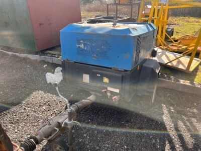 2007 Ingersoll Rand Type R1090F741 Drawbar 2 Tool Compressor