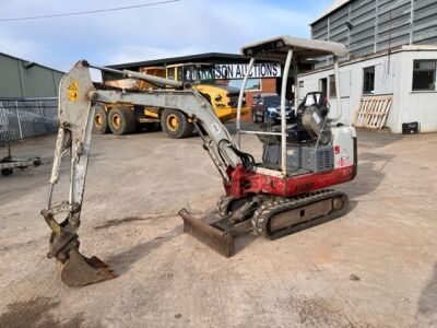 2012 Takeuchi TB016 Mini Digger 