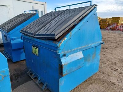 Front Loader Covered Skip