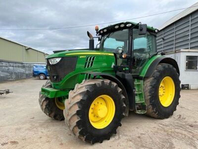 2017 John Deere 6195R Tractor