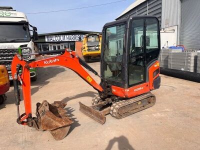 2016 Kubota KX015-4 Mini Digger