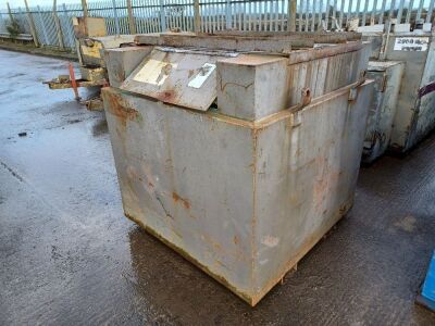 Chain Lift Bunded 1500ltr Fuel Cube - 2