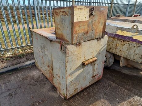 1000ltr Bunded Chain Lift Fuel Cube