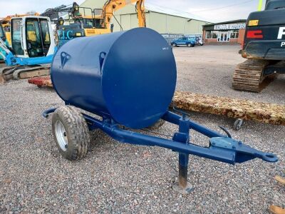 Fuel Store Single Axle Drawbar 1000Ltr Fuel Bowser - 2