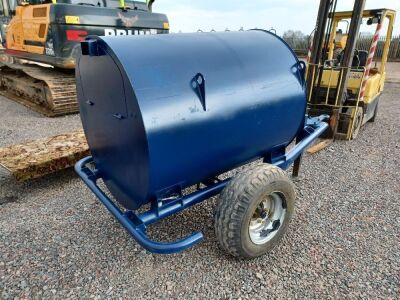 Fuel Store Single Axle Drawbar 1000Ltr Fuel Bowser - 3