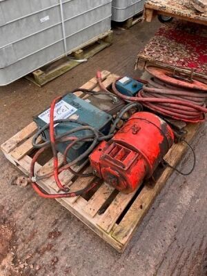 Pallet of Electrical Equipment & Fire Hose - Reel - 2