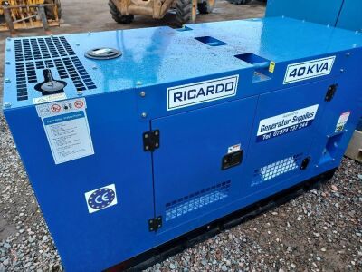2021 Ricardo BSW40 40 KVA Generator - 2