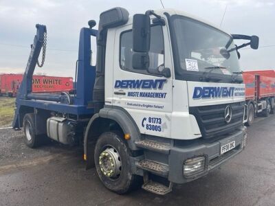 2008 Mercedes Axor 4x2 Telescopic Skip Loader