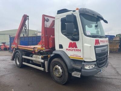 2016 DAF LF220 4x2 Telescopic Skip Loader