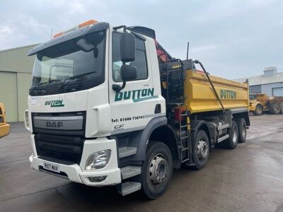 2017 DAF CF 440 8x4 Grabloader