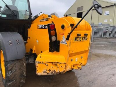 2016 JCB 540-140 Hi Viz Telehandler - 9